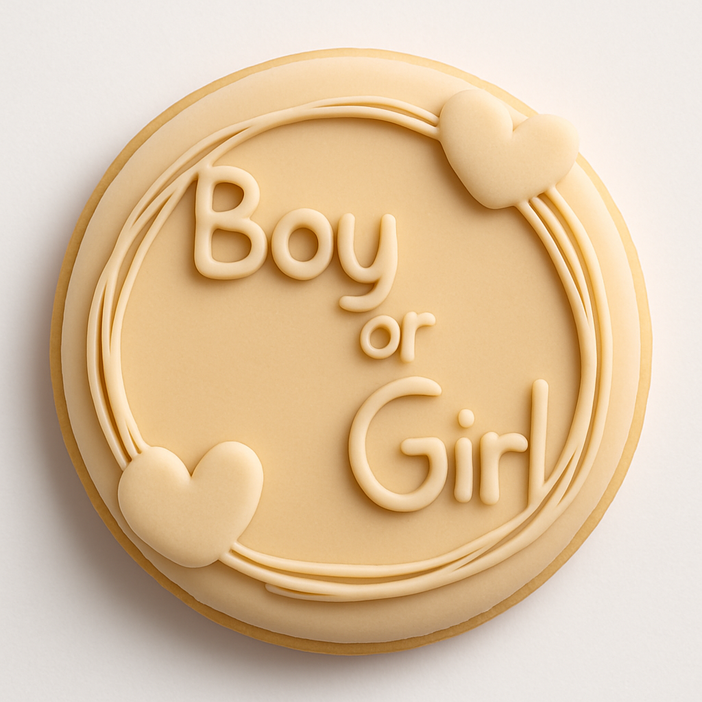 Boy or Girl, Cinsiyet Belirleme Partisi Kabartma Kalıp