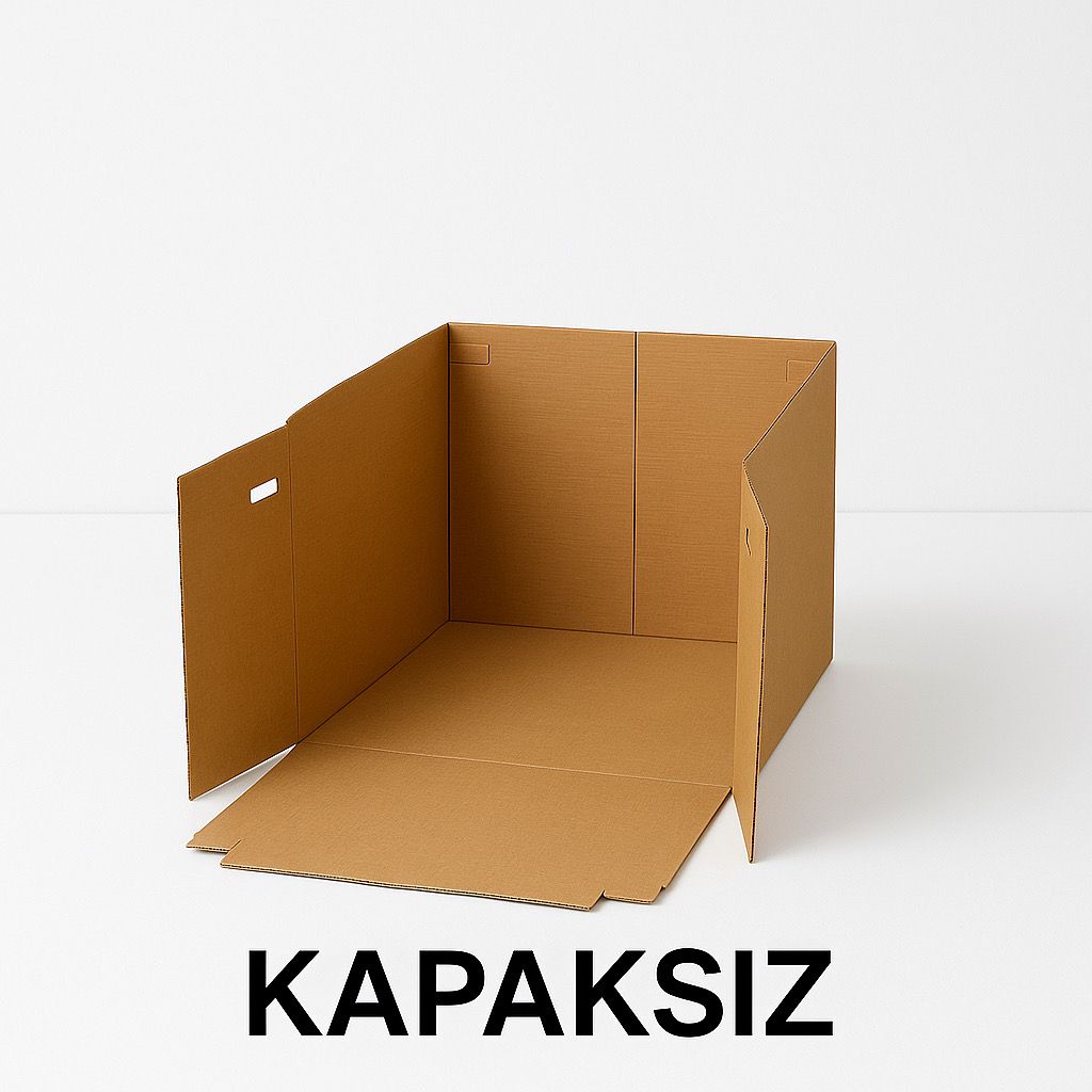 35x35x35 Kapaksız Kutu
