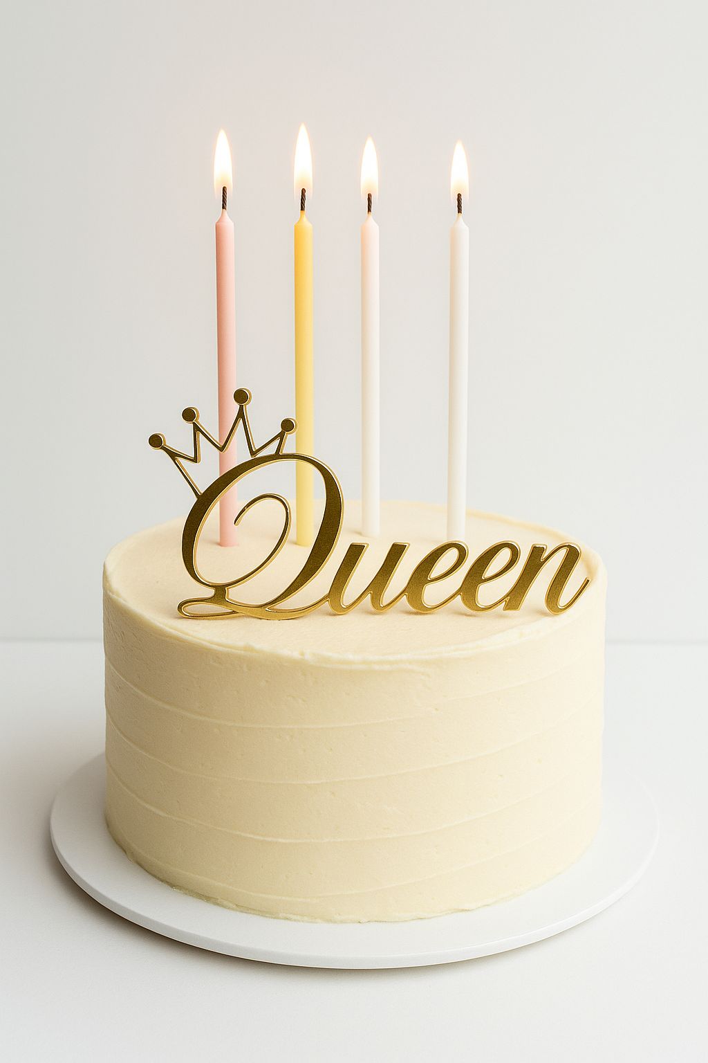 Queen Gold Pleksi, Pasta Süsü (Çubuksuz)